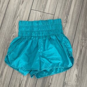 FP Movement by Free People Teal Athletic Shorts